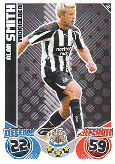 Alan Smith Newcastle United 2010/11 Topps Match Attax #232